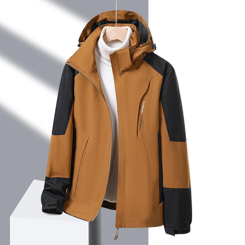 Уличная весенне-осенняя однослойная тонкая куртка, ветрозащитная и водонепроницаемая, повседневная одежда для альпинизма