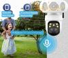 Icsee Наружная Bluetooth-колонка-камера с HD ночным видением и громким звуком