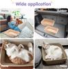 8 шт. Одноразовые лотки для кошачьего туалета, Портативный 2-в-1 для кошек, хомяков, морских свинок и мелких домашних животных, 16,7 x 12,8 x 4,1 дюйма