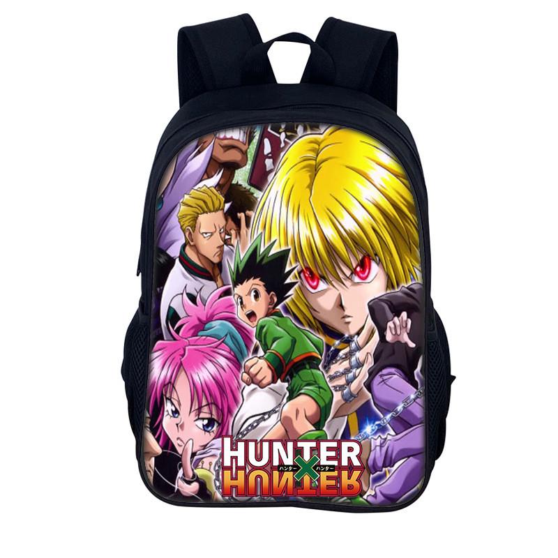 Школьный нейлоновый рюкзак Hunterhunter 16 дюймов с двумя отделениями для школьников и commuters