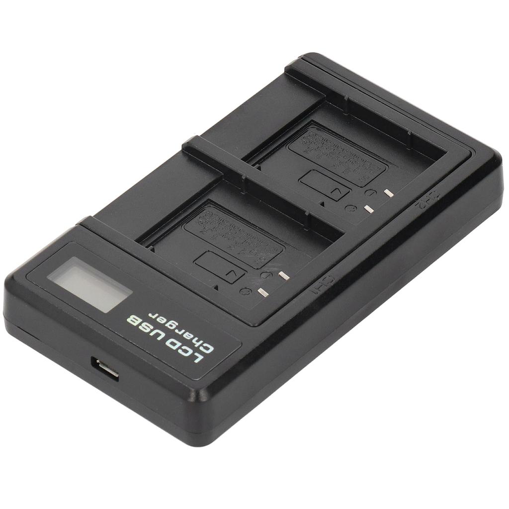 Портативное зарядное устройство для аккумулятора камеры LI-50B USB двойное зарядное устройство с ЖК-дисплеем
