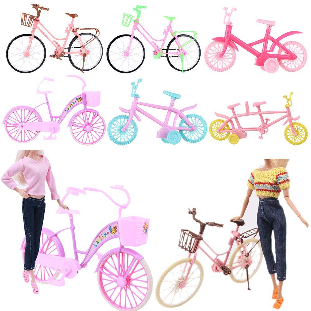 Multicolor Outdoor Sports Miniature Bike Dollhouse Accessories Doll Bicycle Cycling Scene Model