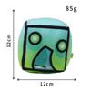 Geometry Dash Cube Plush Toys Small Pillow Stuffed Plushie Doll Square Pendant Game Cute Home Decor Children Birthday Gift