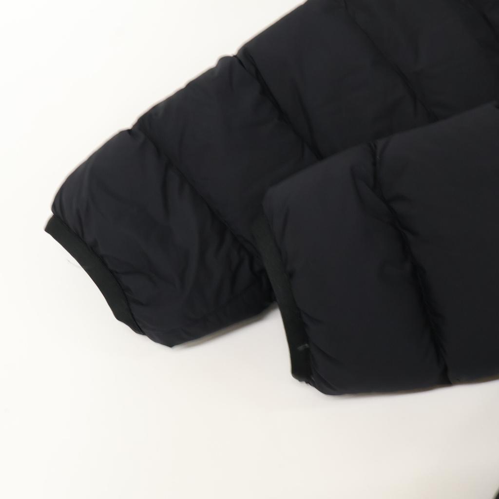 MONCLER Excellent condition 2011 HERBE short down jacket with logo lettering Jacket 2 blackUsed