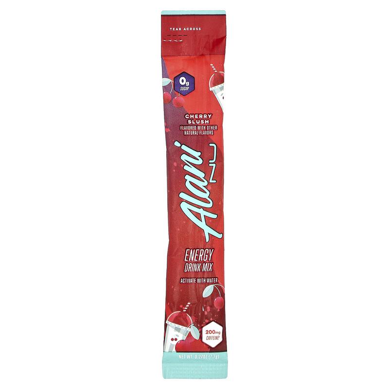 Energy Drink Mix, Cherry Slush, 10 Sticks, 0.27 oz (7.7 g) Each