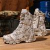 Мужские камуфляжные тактические ботинки для альпинизма, походов, пустыни, водонепроницаемые, рабочие, защитные ботинки до щиколотки, мужские ботинки для активного отдыха