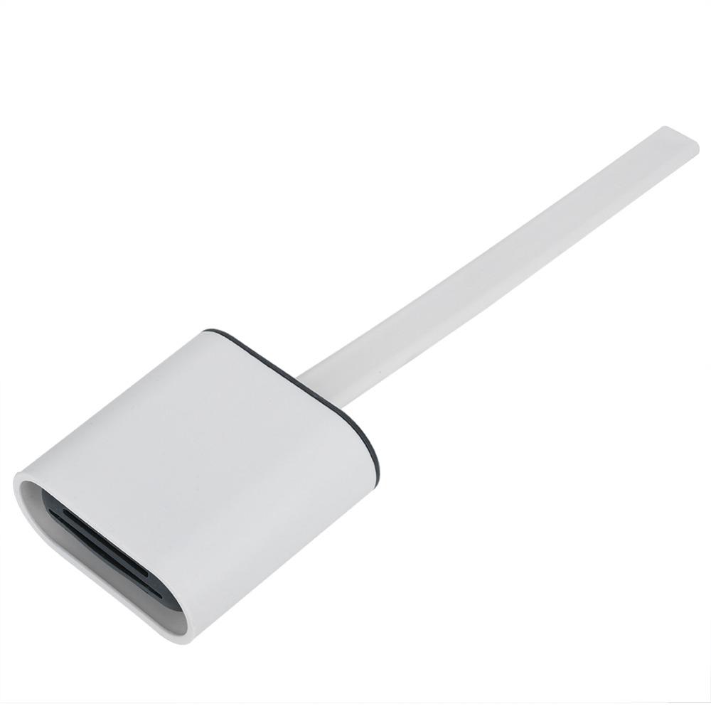 2pcs Drill-Free Mounting Toilet Bowl Brush Silicone Bristles Toilet Brush Holder Set Campers