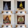 Christmas Tree Decoration Printed Pattern Tapestry Home Living Room Bedroom Wall Background Cloth Tapestry
