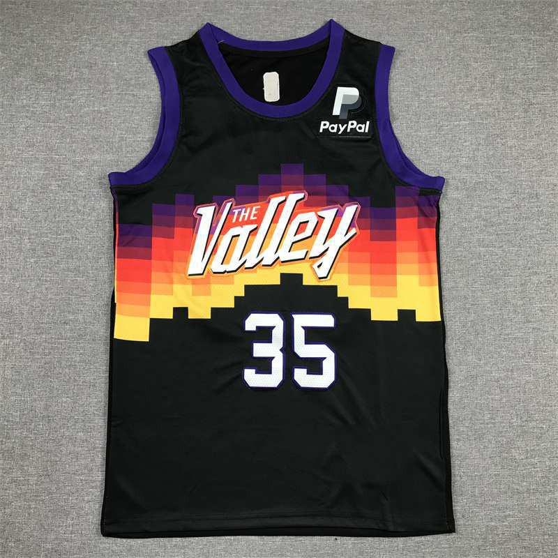 Phoenix Suns 1 Booker 35 Durant City Edition Embroidered Basketball Jersey Men Women