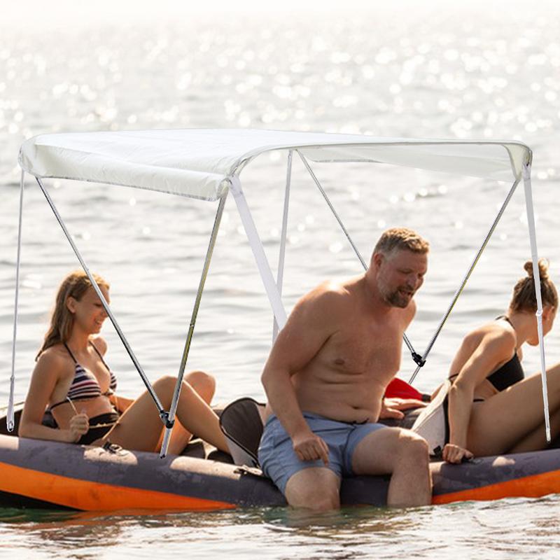 Портативный тент от солнца для лодки, складной тент для каяка, легкий тент для скоростной лодки, яхты, лодок, аксессуаров