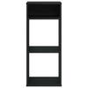 Bookshelf Black 34 x 31 x 80 cm Engineered Wood
