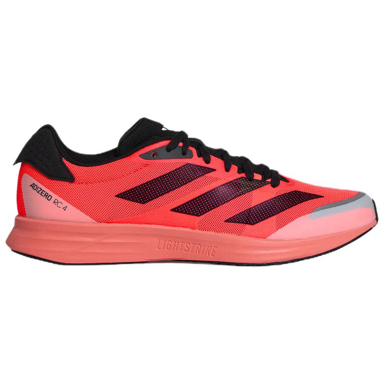 adidas Adizero RC 4 Сетчатая поддержка Беговая обувь Унисекс Красный Черный KH7326