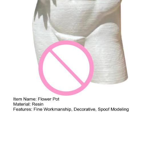 Полезный горшок для растений Креативный Легкий Декоративный