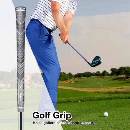 Резиновая ручка для клюшки для гольфа Нескользящая Мягкая текстура Хорошая гибкость Простая установка Универсальная ручка для клюшки для гольфа Учебное пособие
