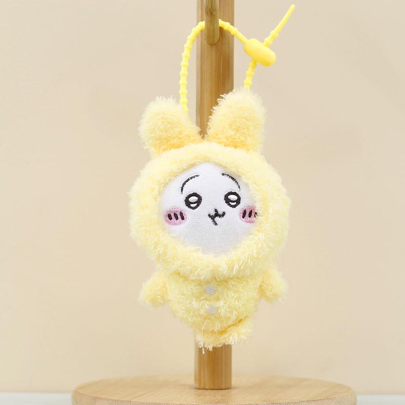 Adorable Plush Keychain Cute Cartoon Doll Soft Stuffed Animal Bag Charm