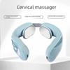 Портативный электрический шейный массажер с импульсом и подогревом для расслабления шеи и плеч