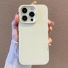 Роскошный мягкий силиконовый полосатый простой чехол для телефона для Apple iPhone 15 14 13 12 Pro Max 11 конфетного цвета макарон, ударопрочная ТПУ-накладка
