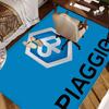 P-piaggio Logo Hallway Carpet Rectangle Anti-slip Home Soft Badmat Front Door Indoor Outdoor Mat Doormat Area Rug
