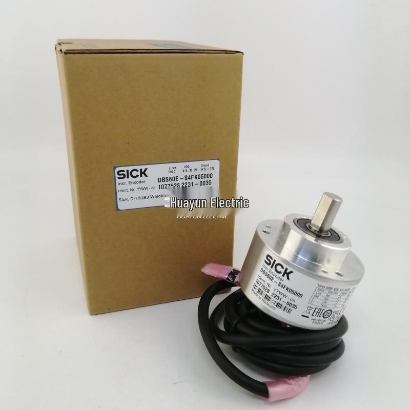 DBS60E-S4FK05000 SICK 1077528 Genuine Incremental Solid Shaft Encoder