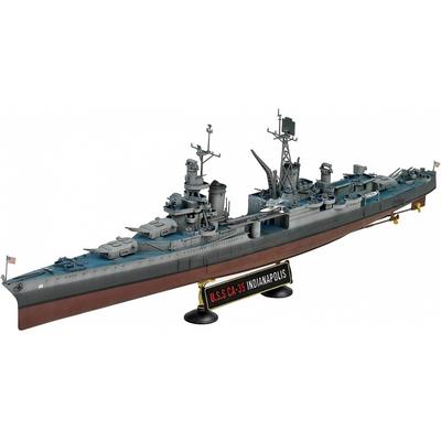 Gsi Creos ACademy 1 350 Тяжелый крейсер ВМС США Ca 35 Индианаполис Пластиковая модель 14107