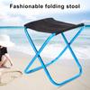 Outdoor Folding Stool Lightweight Heavy Duty Aluminum Alloy Oxford Cloth Camping Hunting Picnic Fishing Mini Collapsible Chair Seat
