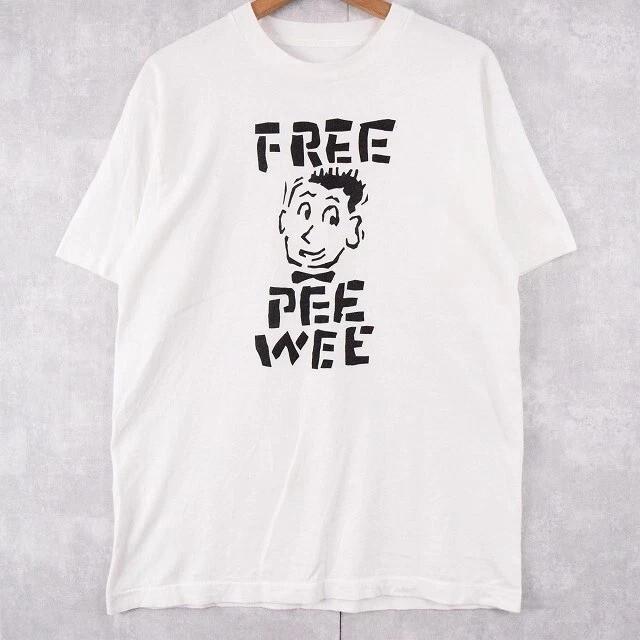 FREE Pee Wee Herman white UNISEX All sizes S to 3XL Unisex T-Shirt
