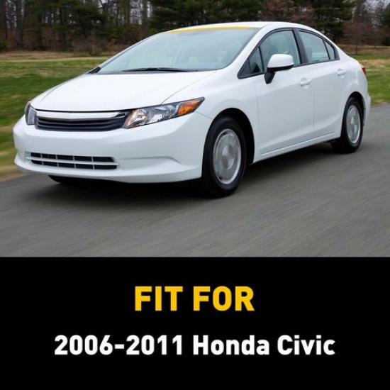 Для Honda 2006-2011 Civic Формованный уплотнитель лобового стекла Передний уплотнитель Погодный уплотнитель Отделка