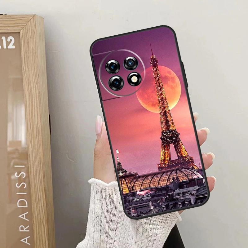 Париж Эйфелева башня Франция Чехол Для OnePlus Nord 5 CE 2 3 4 Lite N20 N30 OnePlus 15 R 13R 12R 10R 13T 10T 11 12 13 Обложка