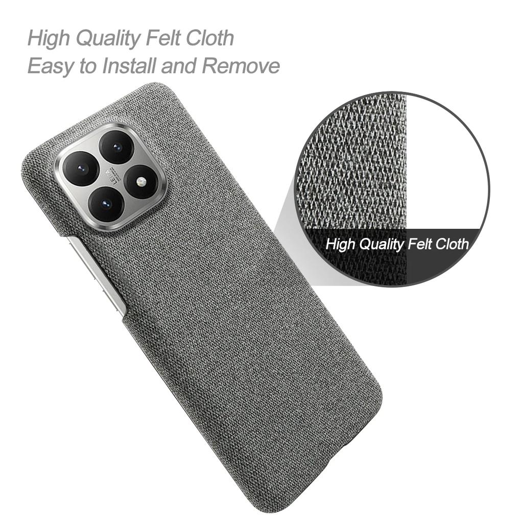 Cell Phone Case for Xiaomi 15T Pro Mi15t Xiaomi15t Xiao Mi 15t Luxury Cloth Texture Cover