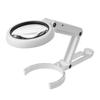 5x/10x Handheld Desk Magnifier With Led Light And Stand Usb Powered Illuminated Magnifying Glass For Crafting Clock Watch Repair