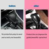 Carbon Fiber Style Gear Shift Knob Cover Fit For Honda Accord 2013-2017