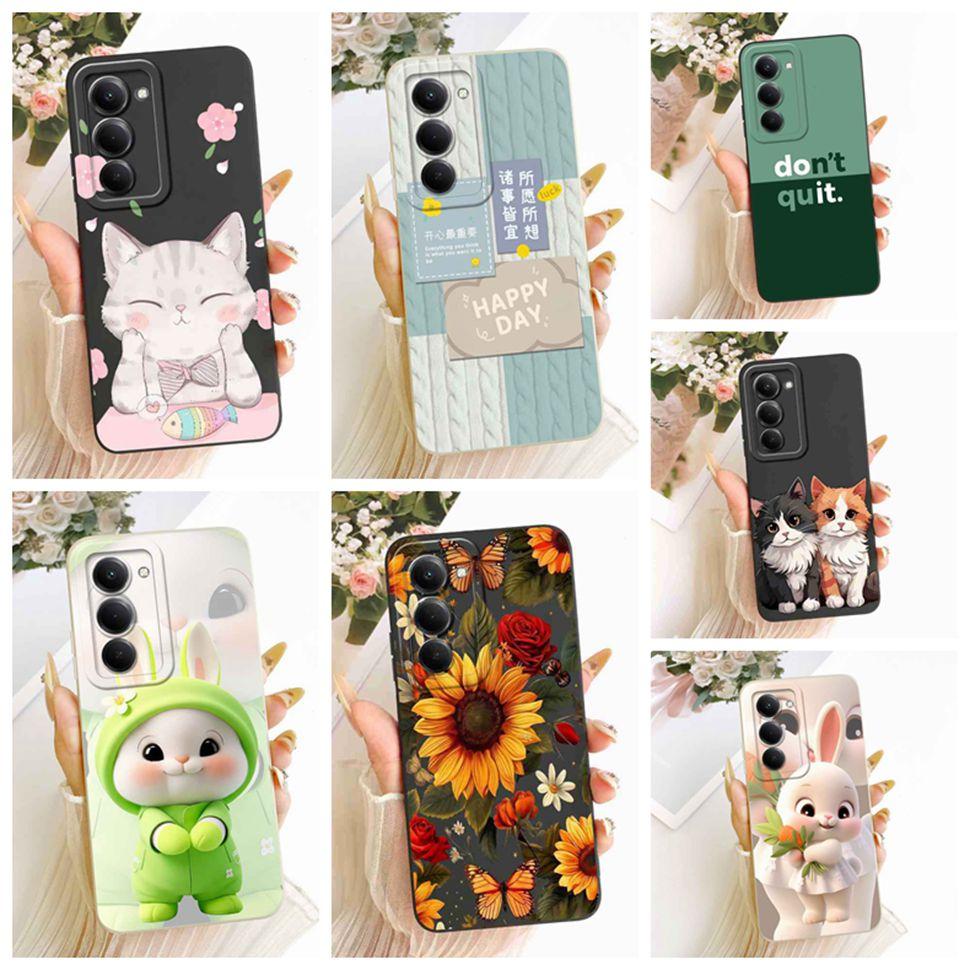 For Xiaomi Redmi 15 4G Case Lovely Cat Rabbit Cover Soft Silicone Phone Case For Xiaomi Redmi 15 Redmi15 4G Bags 6.9''
