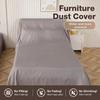 Grey Dust Proof Sheet Breathable Fabric Furniture Protector Dust Shield Cover  Outdoor Garden