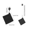 Microfiber Fabric Golf Towels with Telescopic Rope Golf Cleaning Towels for Golf Tournament Fitness Yoga Camping
