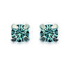 [A0080] - Brillants Turquoise Argent 3 Mm