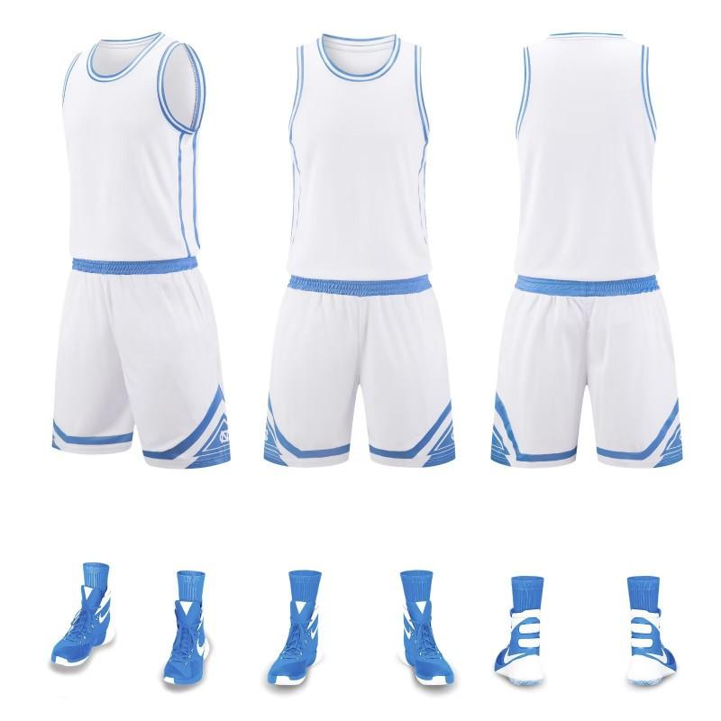 Mens Basketball Uniform Set Sleeveless Single Shoulder Jersey Shorts Quick Dry Breathable Sweat Absorbent Adult Sports Wear