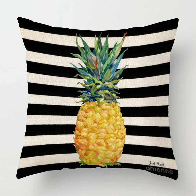 Скандинавская осенняя домашняя декорация Наволочка для подушки-пледа Чехол для подушки на диван Эстетика гостиной в гавайском стиле