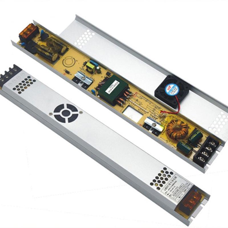 12V/24V 100W/60W Ultra Thin LED Power Supply 180-260V Light Box Built-in Switching Transformer for LED Strip Light