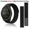 Нейлоновый ремешок на липучке для часов Garmin Enduro 3 2 Браслет для часов Garmin Fenix 8 E 5X 6X 6 Pro 7X Epix Pro 935 Ремешок на запястье