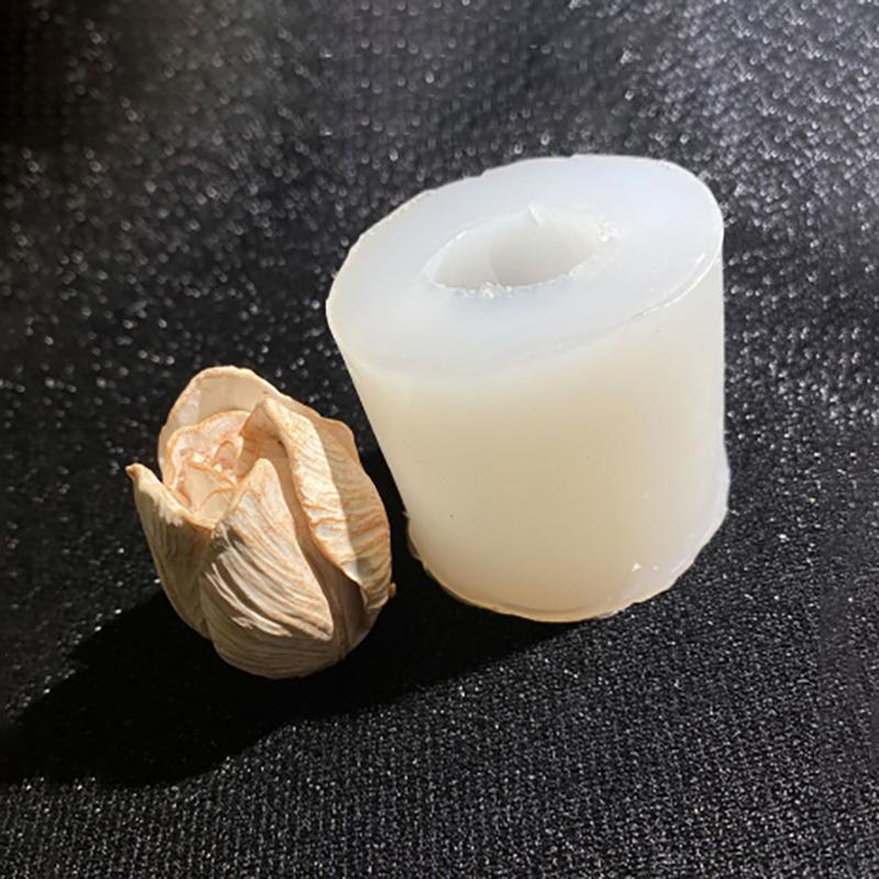 Силиконовые 3D формы для мыла в виде свечей Diy Цветочные свечи эпоксидные формы Ароматические восковые формы для мыла