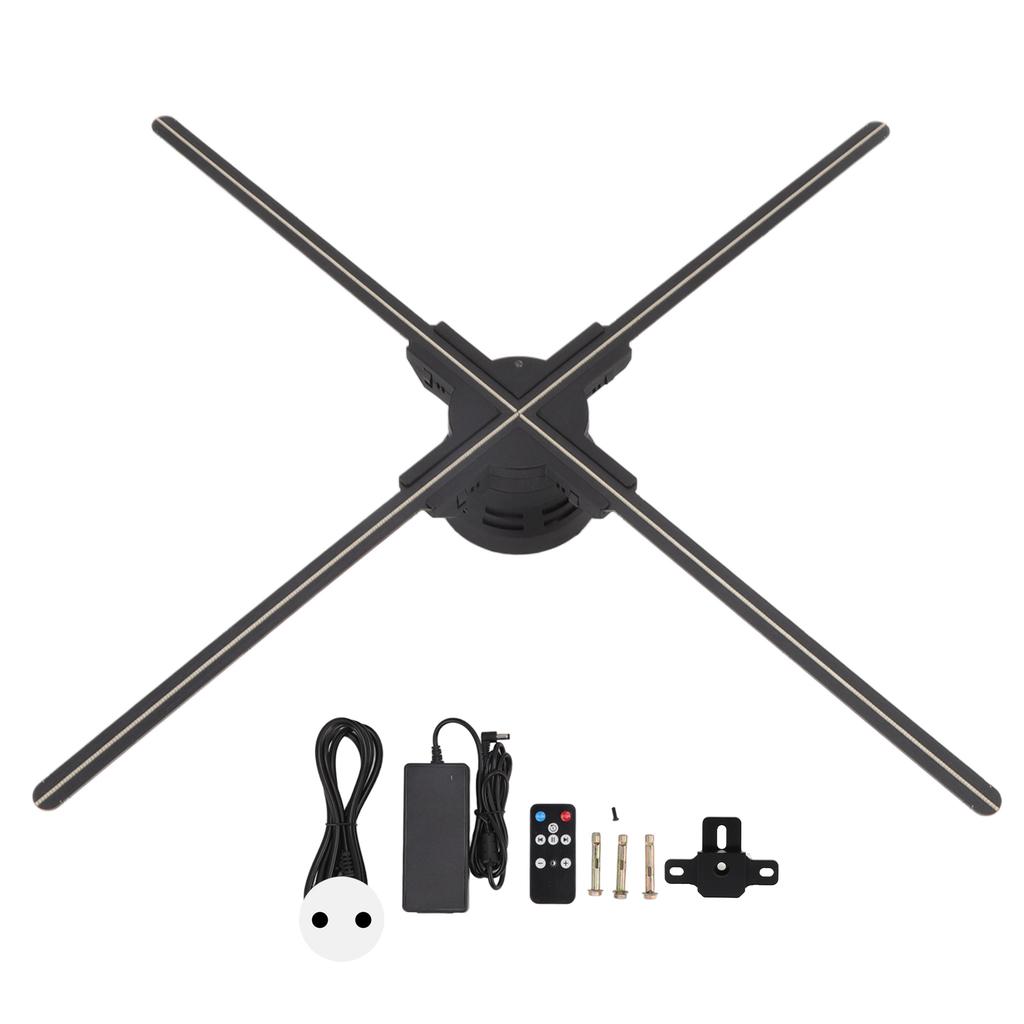 80 см 3D голографическая проекционная рекламная машина 1600x928 Naked Eye 3D голографический проекционный вентилятор