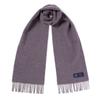 ABRAHAM MOON Merino Wool Muffler 25cm - Lavender