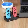 Joy-Con Charger Dock Station LED Charge Stand Holder With Micro USB Cable for Nintendo Switch Console