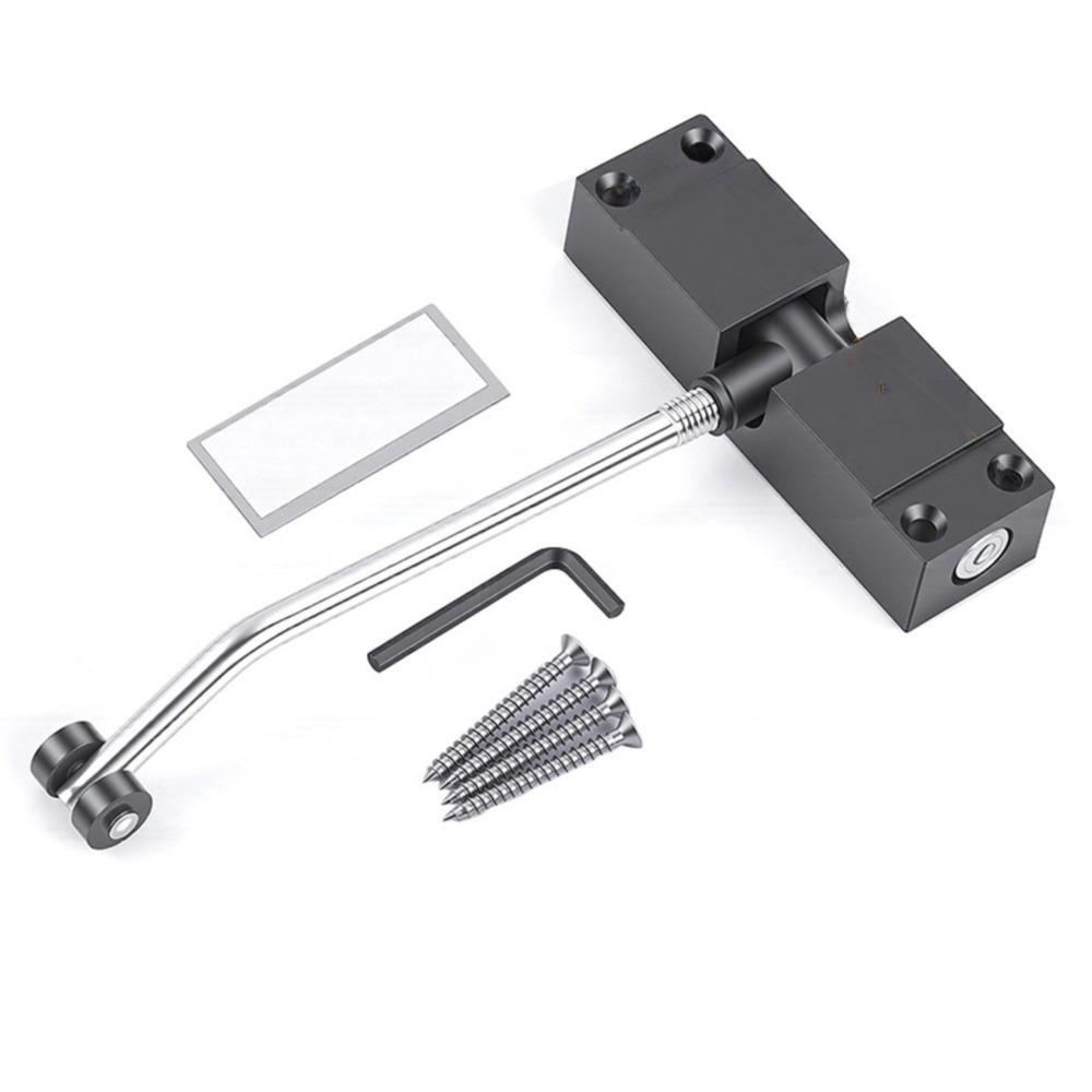 Adjustable Speed Automatic Door Closer Mute Soft Closing Spring Tension Door Closer Hinged Doors