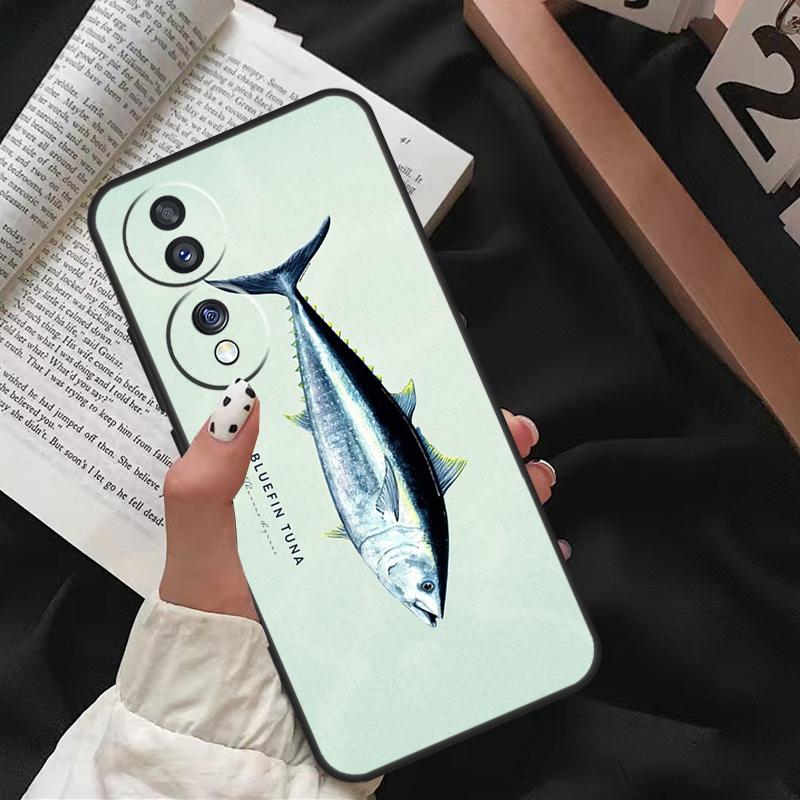 Тунец Bluefin Чехол для Honor Magic 8 Pro 6 5 7 Lite Для Honor 200 400 50 70 90 X8b X9a X9b X9c X9d Win RT