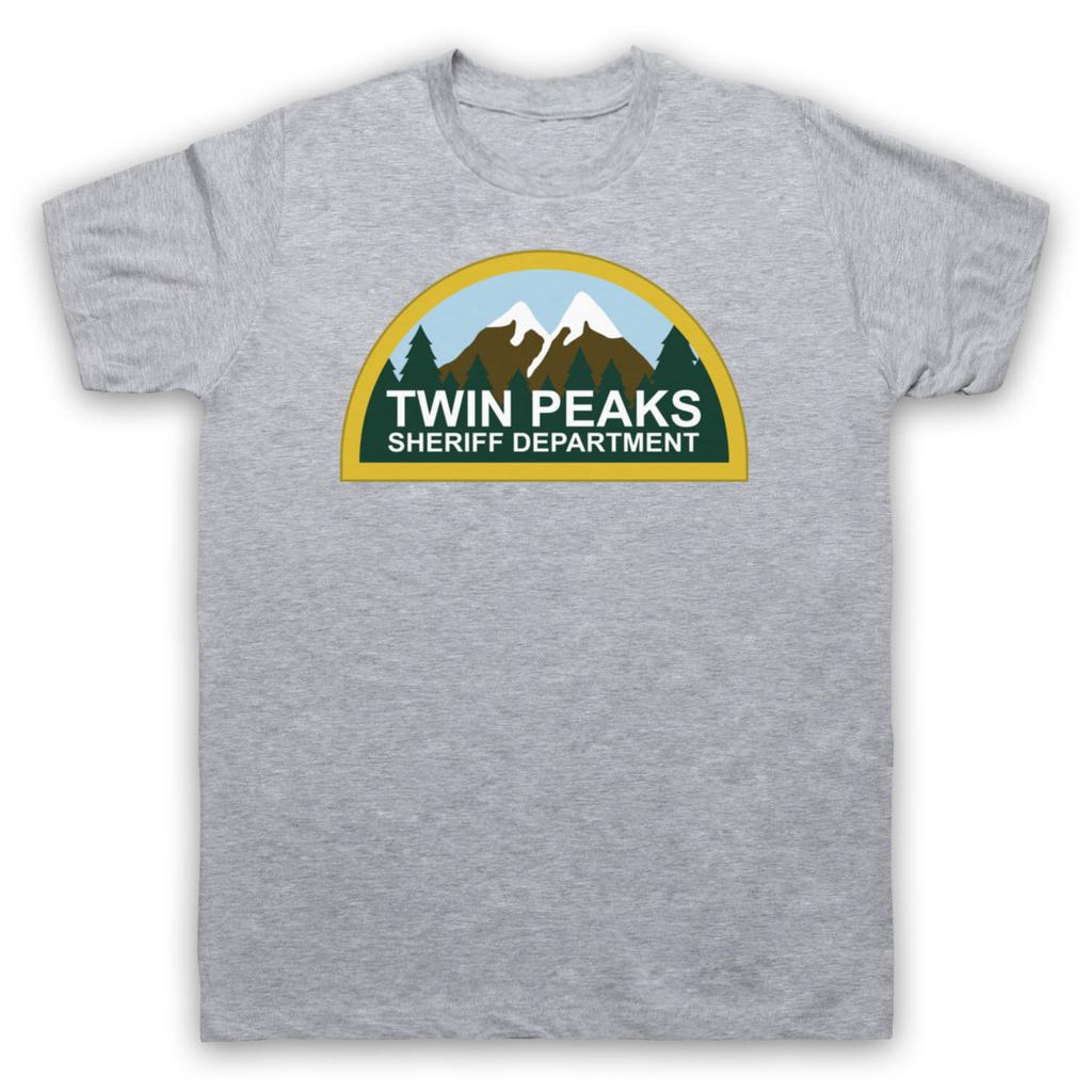 2025 Well In Summer TWIN PEAKS American TV Series Twin Peaks Town SHERIFF DEPARTMENT Forest TV Series Peripheral T-shirt