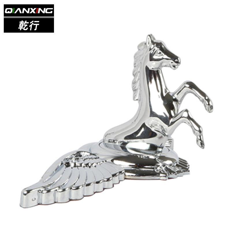 Кампания, автомобильная этикетка богини, размер головы лошади, 3D бесплатная богиня, стенды для этикетки летящего орла, металлическая этикетка автомобиля серебристого и золотого цвета