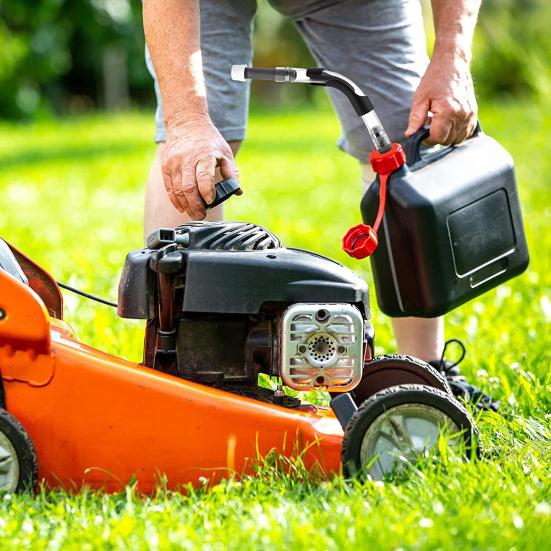 Шланг топливной канистры VP Racing с резьбовым соплом Простая установка Герметичная конструкция Прозрачный ПВХ