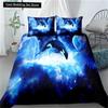 Горячие комплекты постельного белья с дельфинами, аниме-море, HD-покрывало с дельфинами для девочек-подростков, модное односпальное двуспальное, двуспальное, двуспальное, полноразмерное, пододеяльник