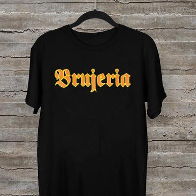 Новая футболка Brujeria Band Logo Классическая Черная Все Размеры